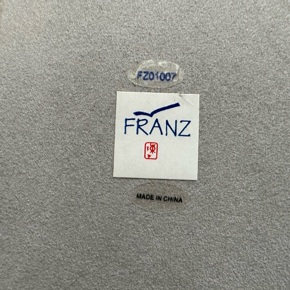 Franz picture frame made of porcelain Lillie’s yellow and light green - Picture 5 of 5